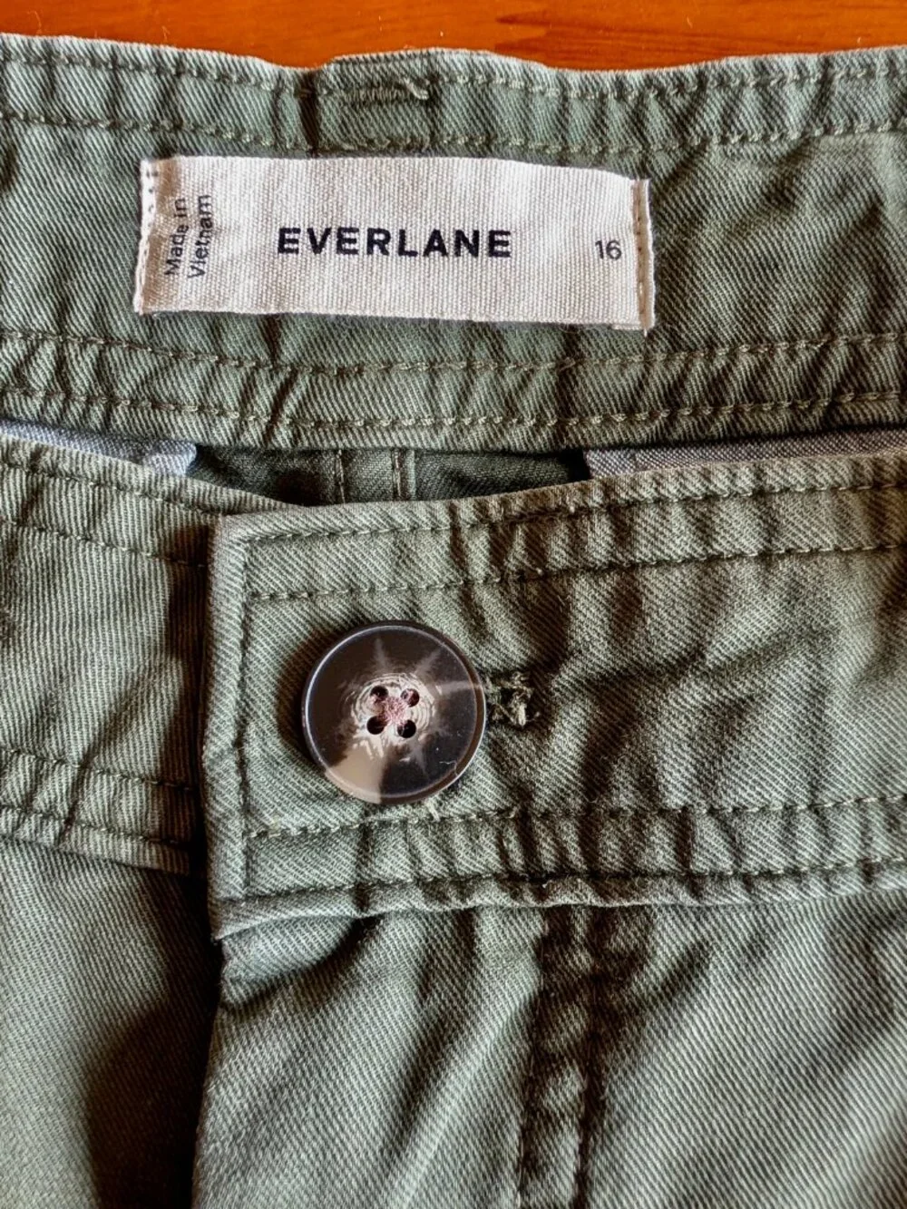 Everlane crisp tailored